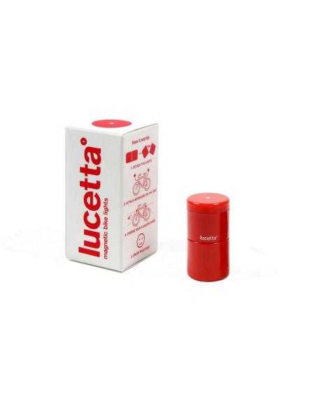 Lumina magnetica pentru bicicleta,,LUCETTA-RED