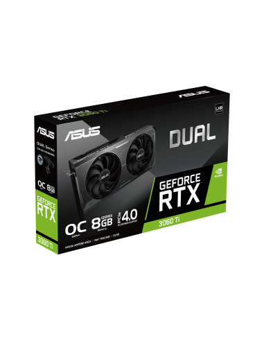 Placa video Asus nVidia GeForce DUAL RTX 3060 Ti 8G