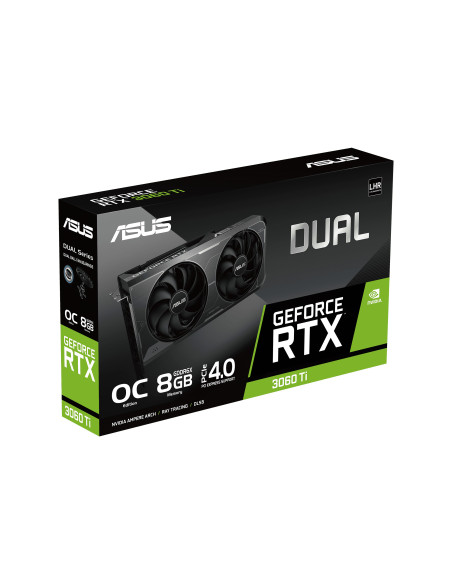 Placa video Asus nVidia GeForce DUAL RTX 3060 Ti 8G