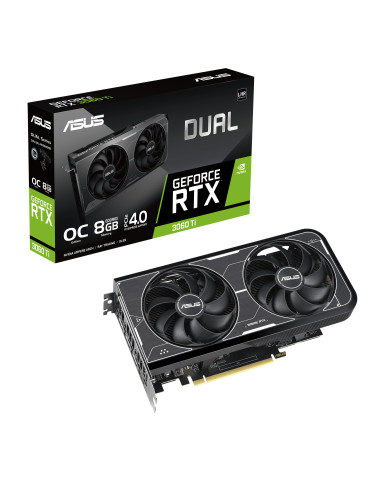 Placa video Asus nVidia GeForce DUAL RTX 3060 Ti 8G