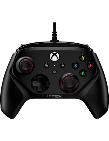 6L366AA,HyperX Clutch - Wireless Gaming Controller - PC / XOBX Controller, Mobile Clip, 2.4GHz Wireless Adapter, USB-C to USB-A