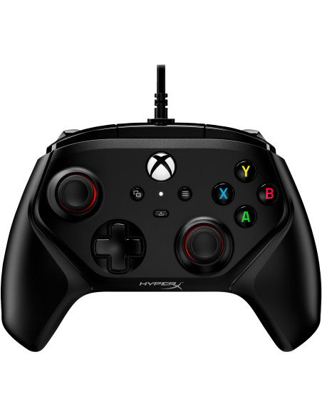 6L366AA,HyperX Clutch - Wireless Gaming Controller - PC / XOBX Controller, Mobile Clip, 2.4GHz Wireless Adapter, USB-C to USB-A