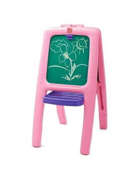Tabla dubla pentru copii - Easel for Two Culoare Roz,SP799900