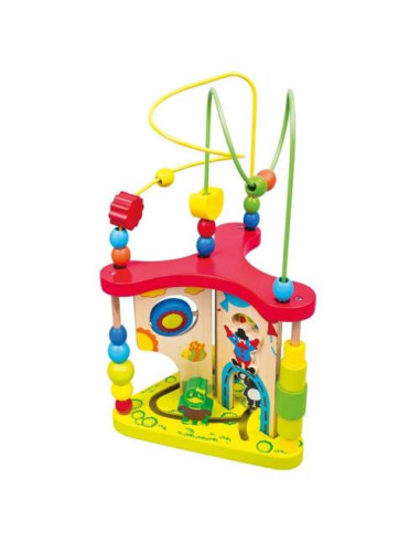 Jucarie Dexteritate Circuit Triunghiular cu Bile,bin_84202