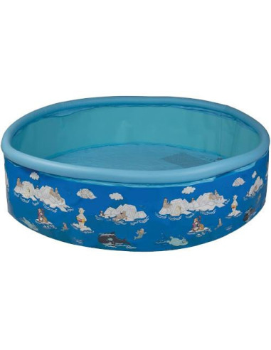 Piscina Happy People cu Perete Rigid si Imprimeu Arctic Friends