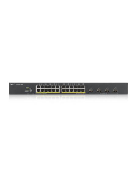 SWITCH PoE ZYXEL, port Gigabit x 24, SFP SFP x 4, managed, rackabil, carcasa metalica, "XGS1930-28HP-EU010" (include TV 1.75lei)