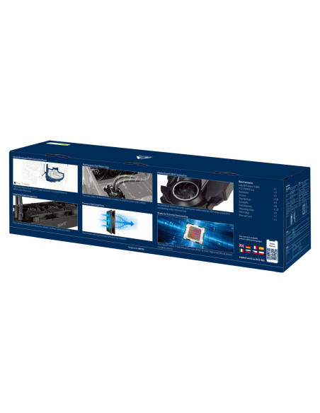 COOLER ARCTIC Liquid Freezer II - 360, skt. universal (inc. LGA1700), racire cu lichid, vent. 120 mm x 3, 1800 rpm, "ACFRE00068B