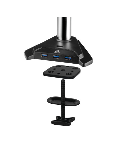 Suport monitor Arctic Dual-Monitor Arm with 4 ports USB 3.0 hub with mini-USB Power input "AEMNT00050A"