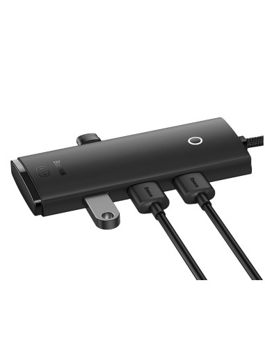 HUB extern Baseus Lite, porturi USB: USB 3.0 x 4, conectare