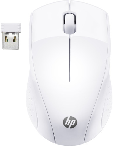 7KX12AA#ABB,HP Wireless Mouse 220 Snow White "7KX12AAABB"