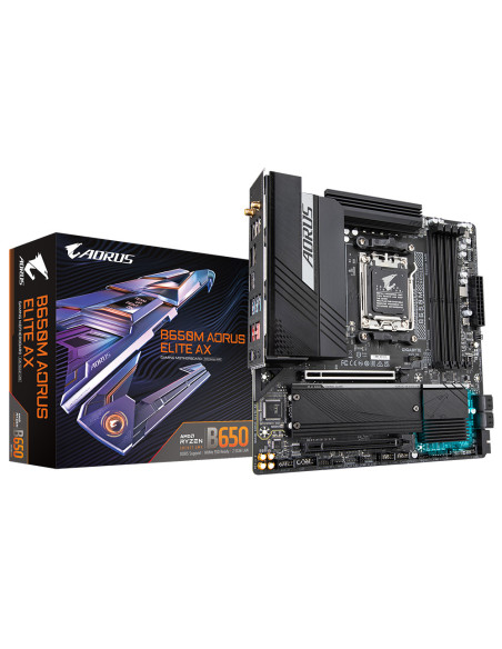 Placa de baza GIGABYTE B650M AORUS ELITE AX "B650M AORUS ELITE AX"