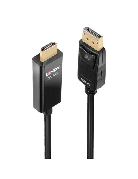 Cablu Lindy 1m DisplayPort la HDMI "LY-40925"