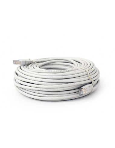 PATCH CORD FTP GEMBIRD Cat6, cupru-aluminiu, 30 m, gri, AWG26