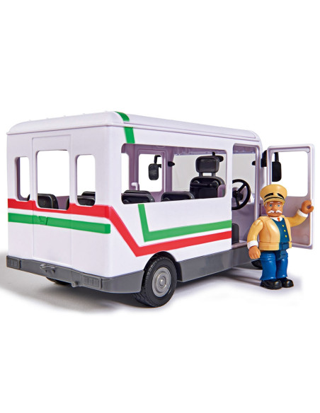 Autobuz Simba Fireman Sam Trevors Bus cu figurina si