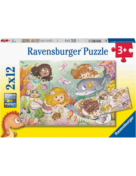 Puzzle Fetite Din Basm, 2X12 Piese,RVSPC05663