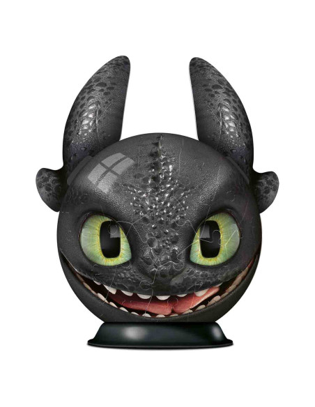 Puzzle 3D Dragons III_Toothless, 72 Piese,RVS3D11145