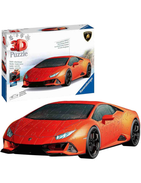 Puzzle 3D Lamborghini Huracan, 108 Piese,RVS3D11238