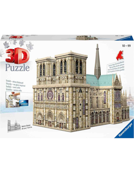 Puzzle 3D Notre Dame, 324 Piese,RVS3D12523