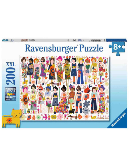 Puzzle Flori Si Prieteni, 200 Piese,RVSPC13359