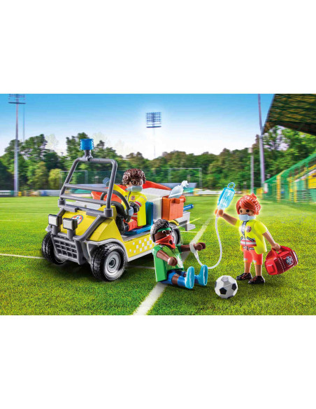 Playmobil - Vehicul Galben De Salvare,71204 Playmobil - Vehicul Galben De Salvare,71204