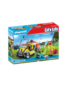 Playmobil - Vehicul Galben De Salvare,71204 2