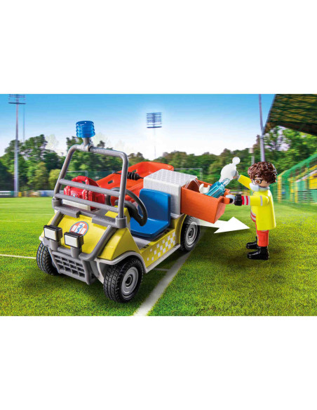 Playmobil - Vehicul Galben De Salvare,71204 Playmobil - Vehicul Galben De Salvare,71204