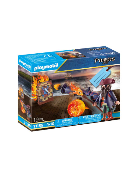 Playmobil - Set Cadou Pirat Cu Tun,71189