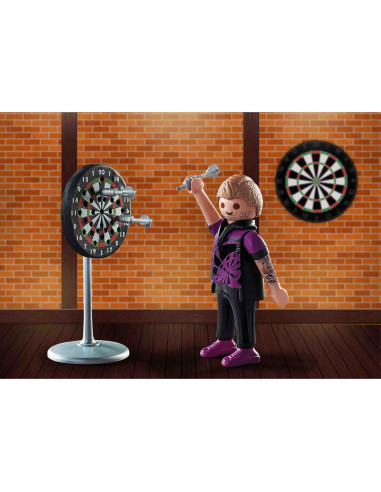 Playmobil - Figurina Jucator De Darts,71165