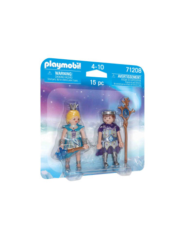 Playmobil - Set 2 Figurine - Printul Si Printesa Ghetii,71208