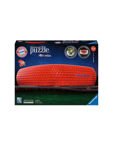Puzzle 3D Led Allianz Arena, 216 Piese,RVS3D12530
