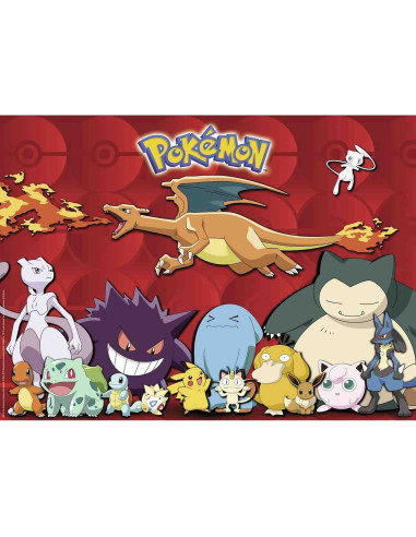 Puzzle Pokemon, 100 Piese,RVSPC10934