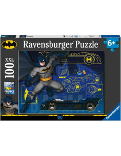 Puzzle Batman Cu Masina, 100 Piese,RVSPC13262 2