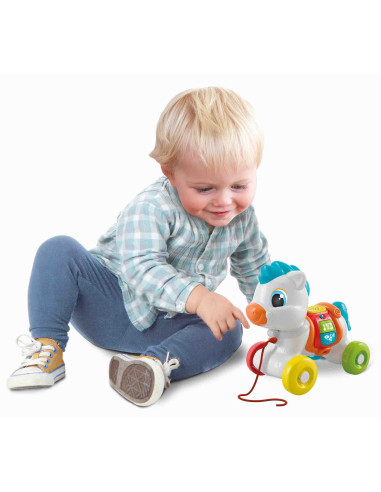 Baby Clementoni - Ponei Interactiv De Tras,CL17812
