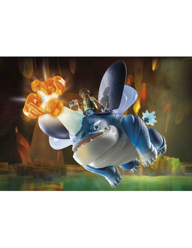 Playmobil - Dragons: Plowhorn & D'Angelo,71082 Playmobil - Dragons: Plowhorn & D'Angelo,71082