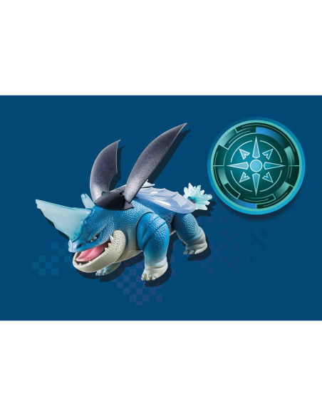 Playmobil - Dragons: Plowhorn & D'Angelo,71082 Playmobil - Dragons: Plowhorn & D'Angelo,71082