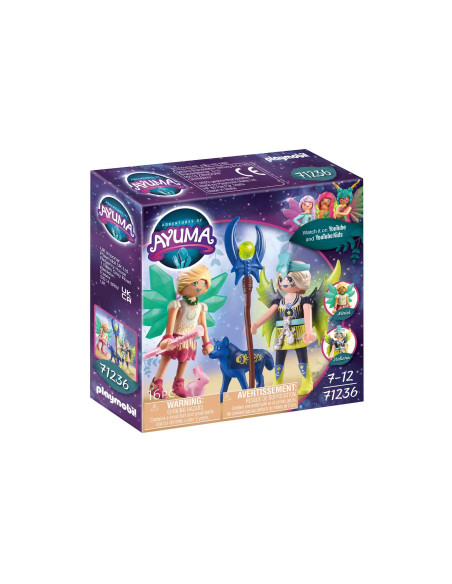 Playmobil - Crystal Fairy Si Moon Fairy Cu Animalute De