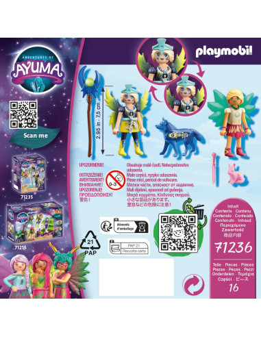 Playmobil - Crystal Fairy Si Moon Fairy Cu Animalute De