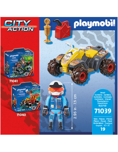 Playmobil - Vehicul Pullback Off Road,71039