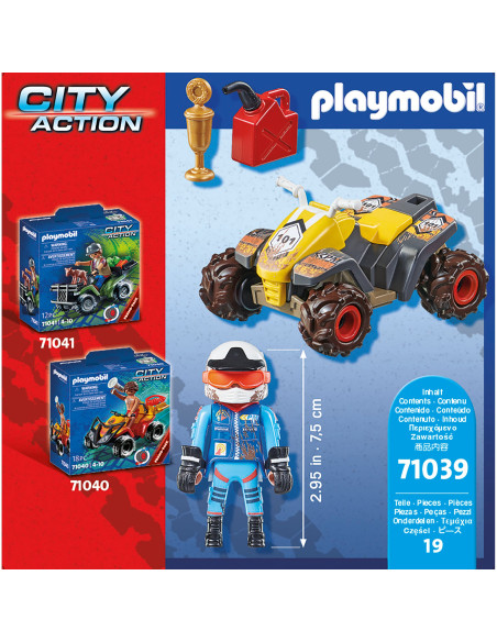 Playmobil - Vehicul Pullback Off Road,71039