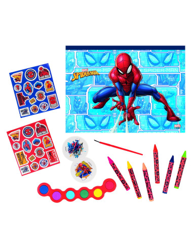 Spiderman Set Desen Gentuta De Creatie,1023-68003