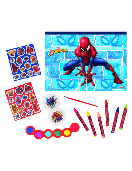 Spiderman Set Desen Gentuta De Creatie,1023-68003