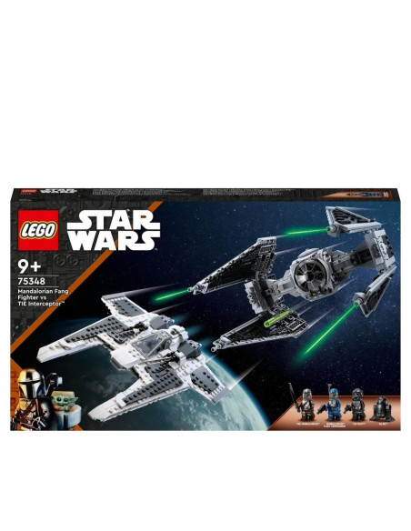 Lego Star Wars Fing Fighter Mandalorian Vs Tie Interceptor