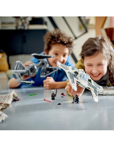 Lego Star Wars Fing Fighter Mandalorian Vs Tie Interceptor