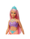 Barbie Dreamtopia Papusa Sirena Cu Par Roz Si Coada