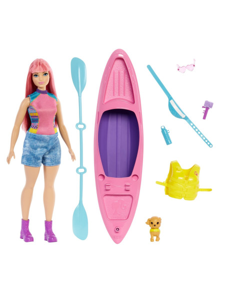 Barbie Camping Papusa Daisy Cu Accesorii,MTHDF75