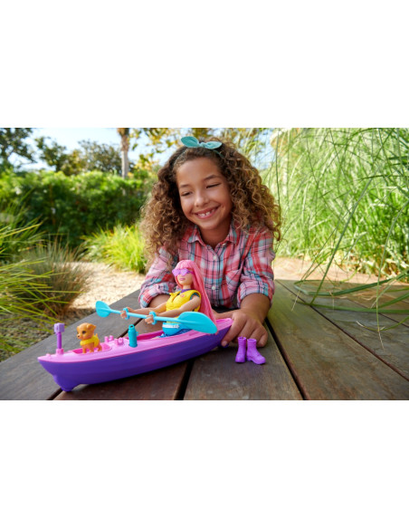 Barbie Camping Papusa Daisy Cu Accesorii,MTHDF75