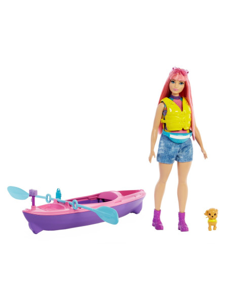 Barbie Camping Papusa Daisy Cu Accesorii,MTHDF75