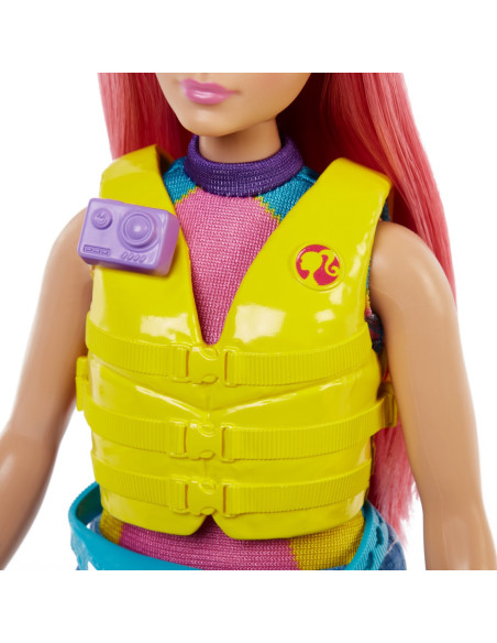 Barbie Camping Papusa Daisy Cu Accesorii,MTHDF75