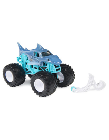 Monster Jam Masinuta Metalica Megaldon Scara 1 La