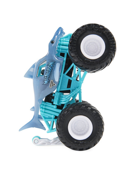 Monster Jam Masinuta Metalica Megaldon Scara 1 La